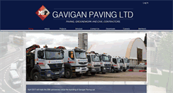 Desktop Screenshot of gaviganpaving.co.uk